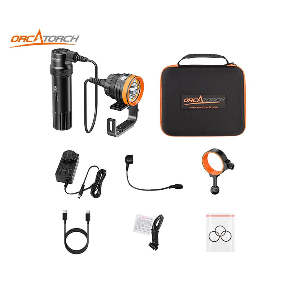 Lampada orcatorch flexdive canister