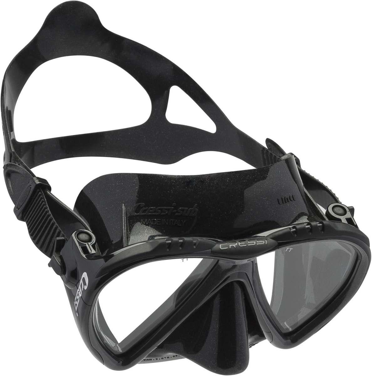 Maschera lince sil nero/frame nero