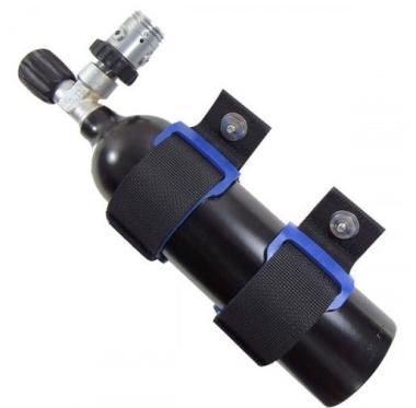 AL Cylinder 0,85 litre with Valve G5/8", 1st Stage, OPV and BtS Mounting Straps Set Backplate