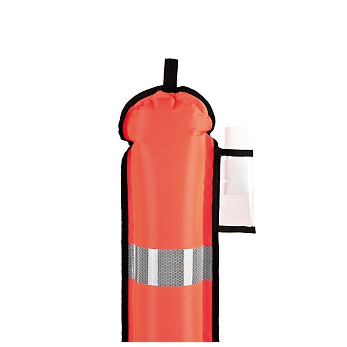 Closed DSMB, Orange, 140 cm long