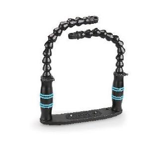 Staffa con braccio snodato doppio