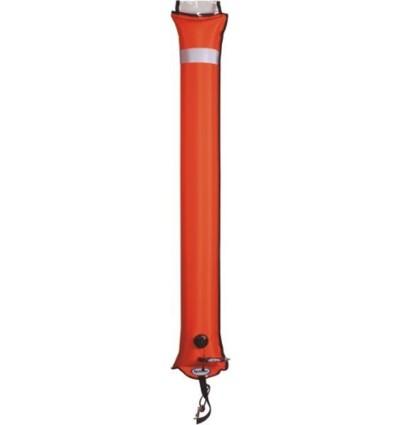 Big Diver's Alert Marker, 4.5' (1.4 m) long, closed circuit, orange