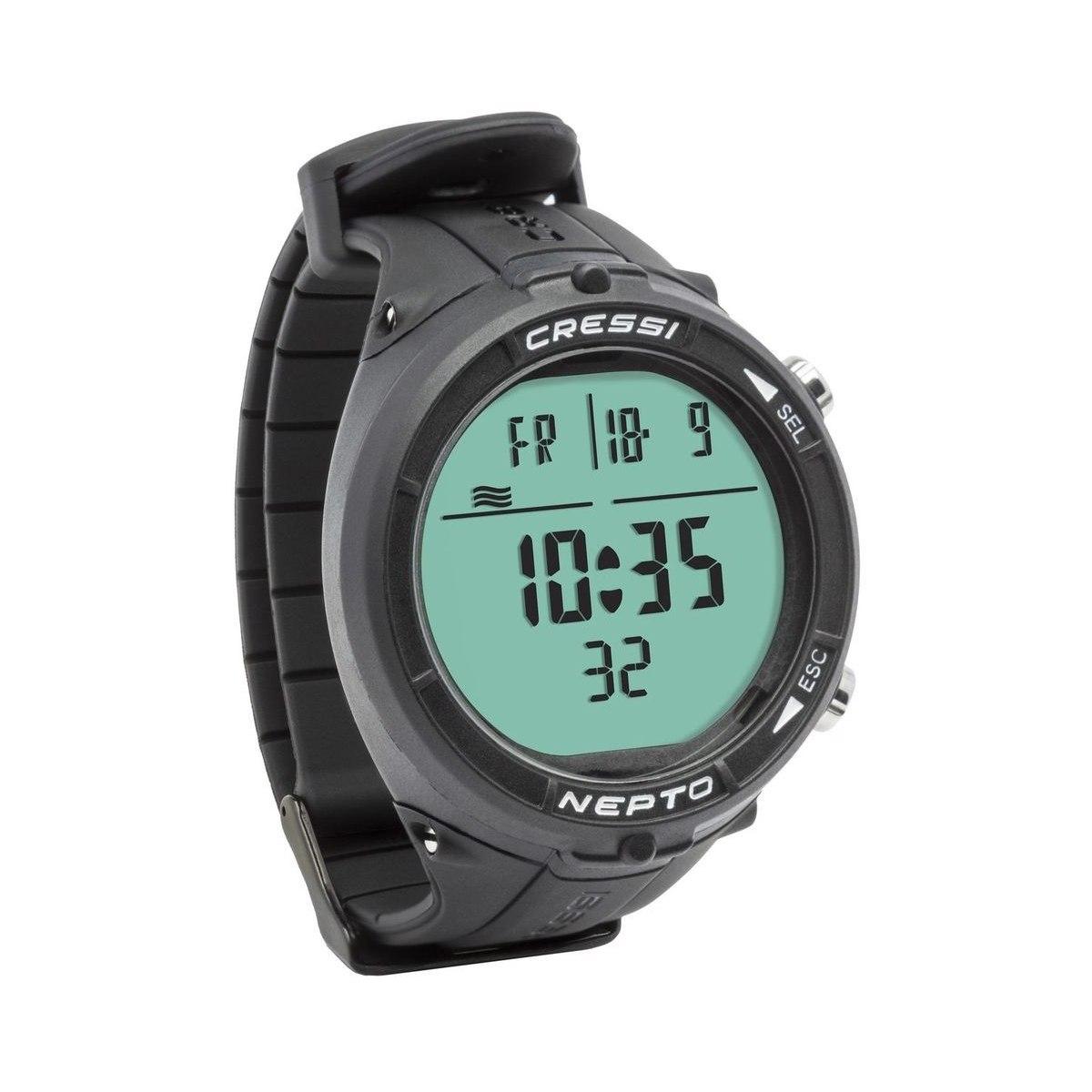 Computer stile orologio nepto nero