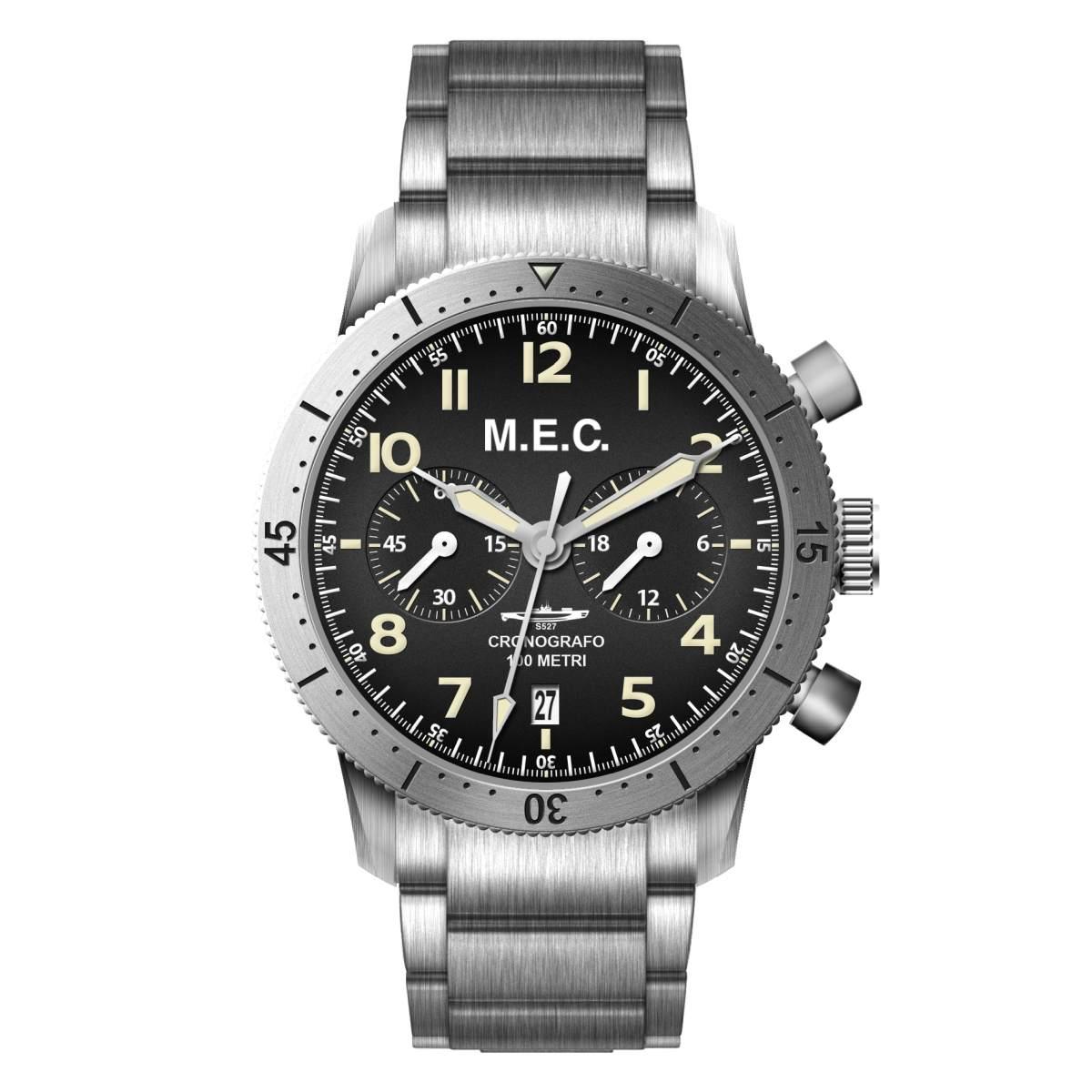 Orologio in metallo caimano pvd cronografo st22c