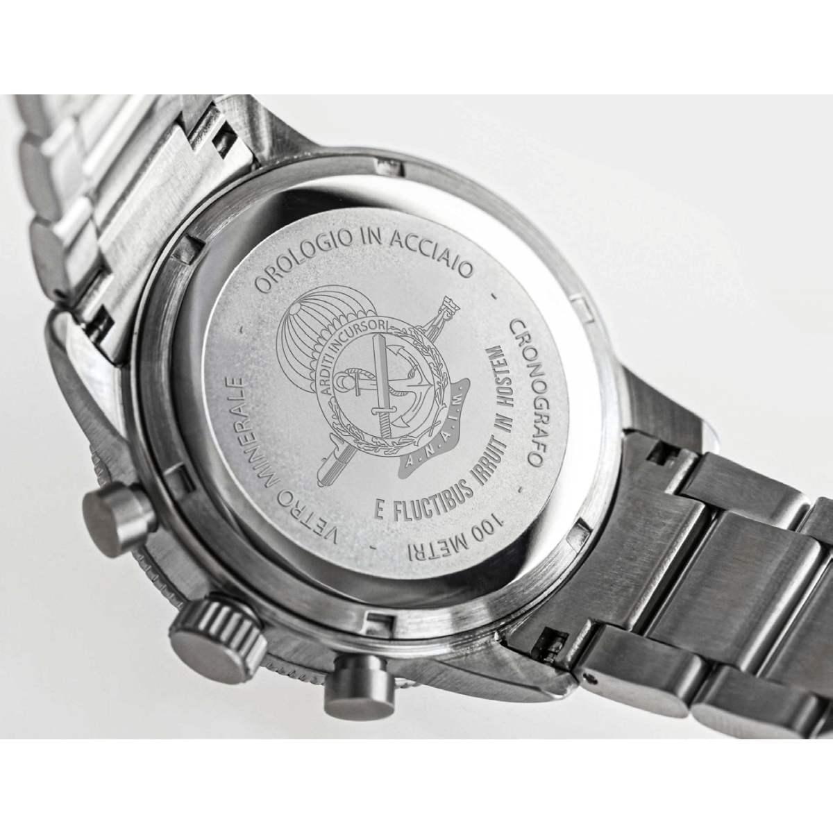 Orologio in metallo caimano pvd cronografo st22c