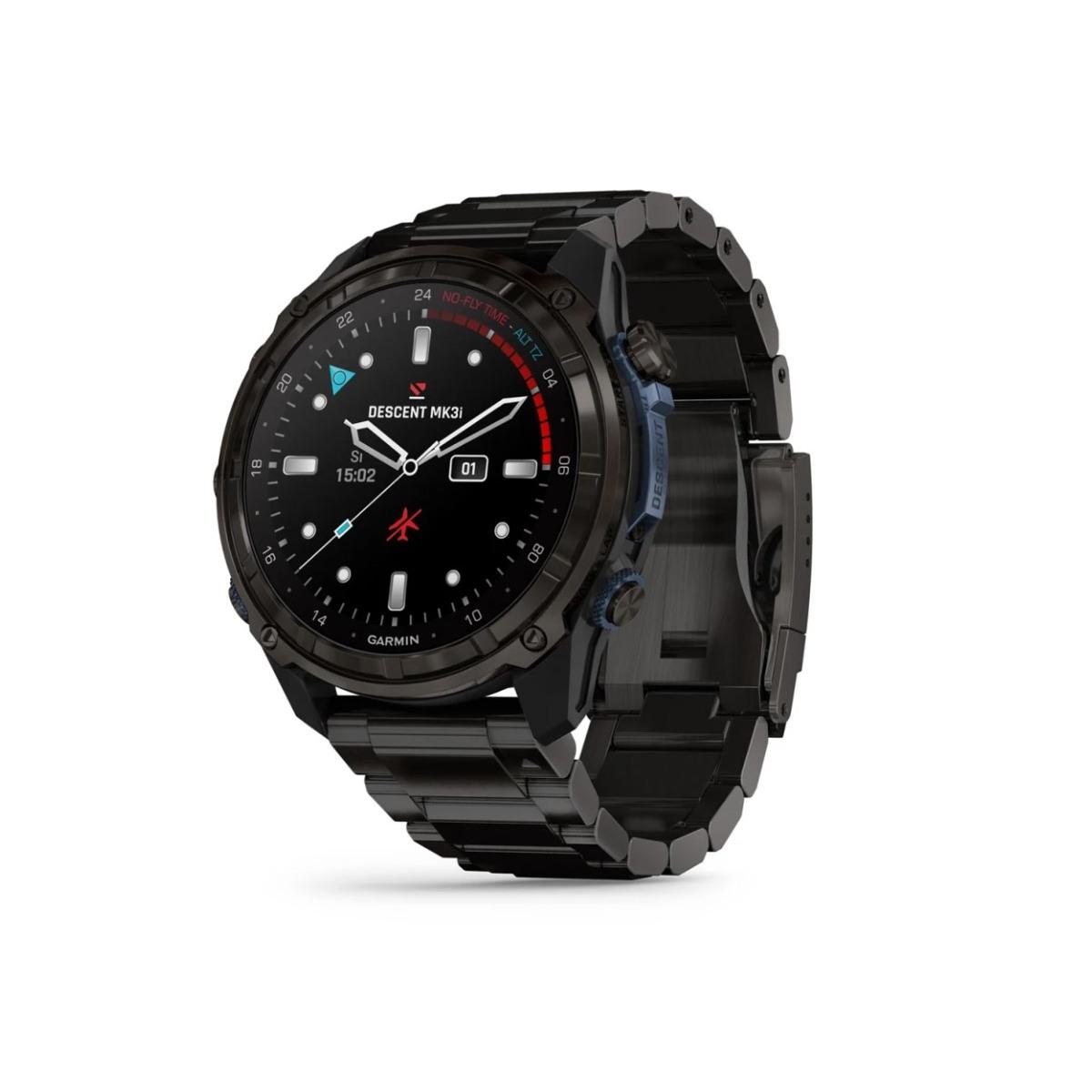 Descent mk3i 51 mm titanium dlc carbon grey, bracciale titanium dlc