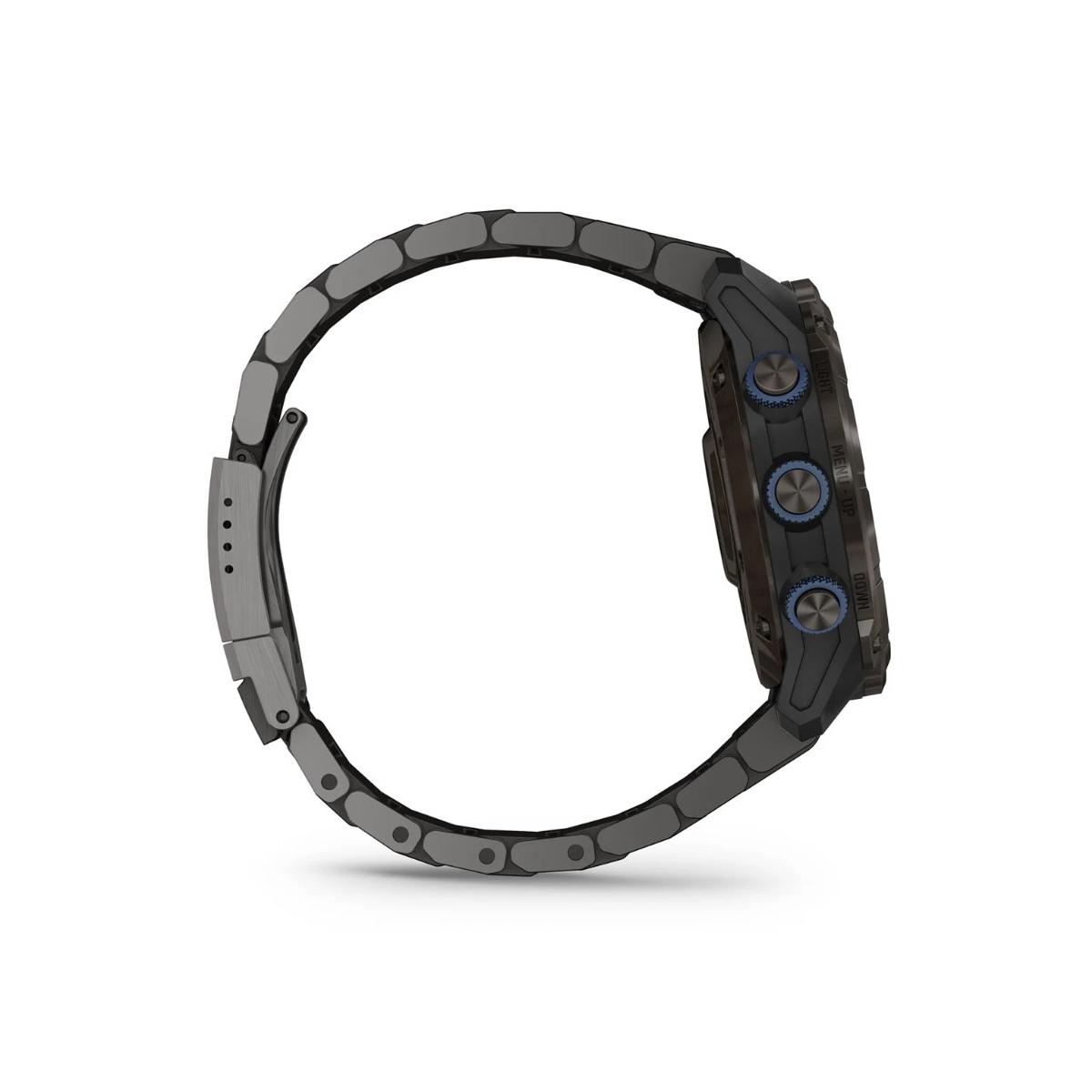 Descent mk3i 51 mm titanium dlc carbon grey, bracciale titanium dlc