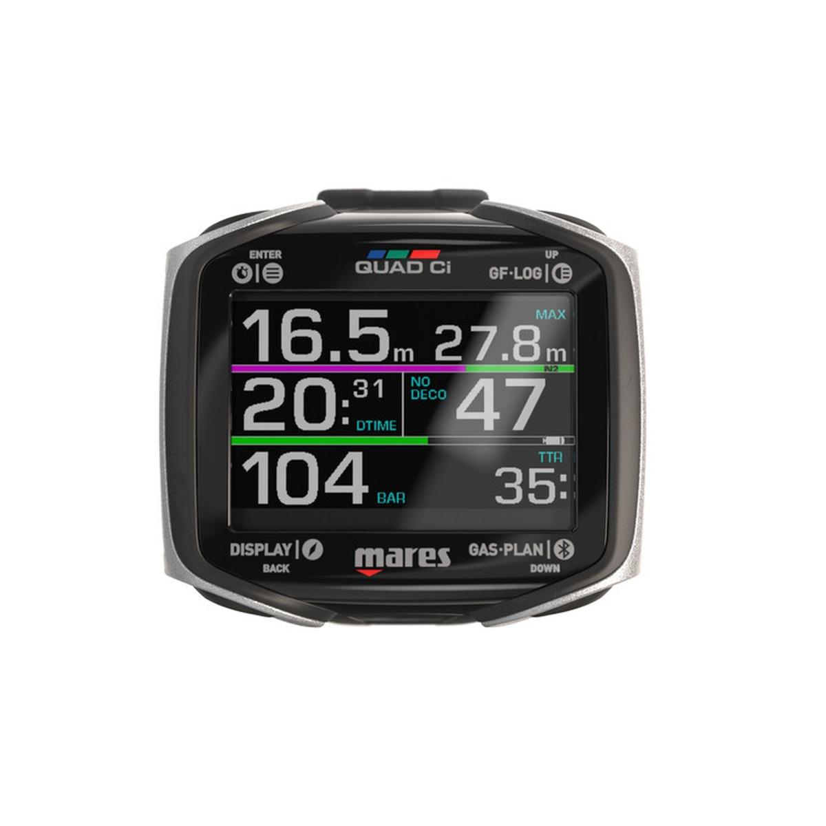 Dive Computer QUAD Ci Black-Silver