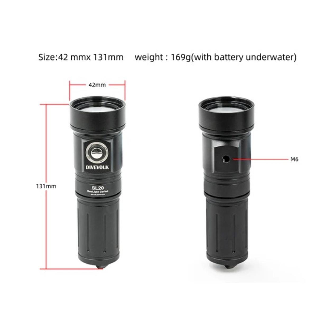 D.volk sl20 video light, 2000 lumen