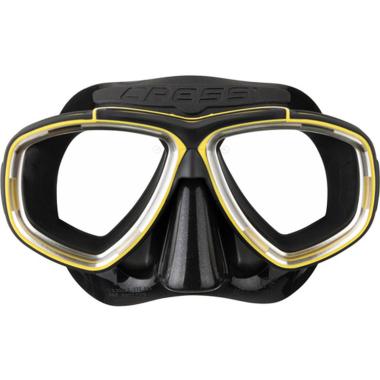 Maschera prisma nero/giallo