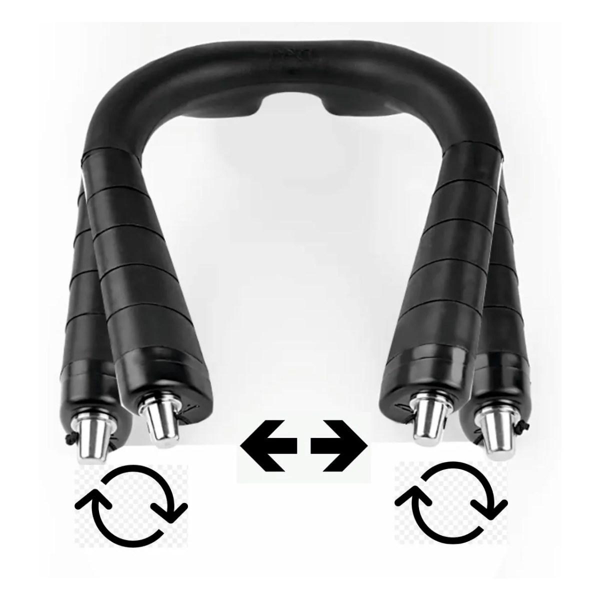 D&D 1,6 kg weight collar - nero