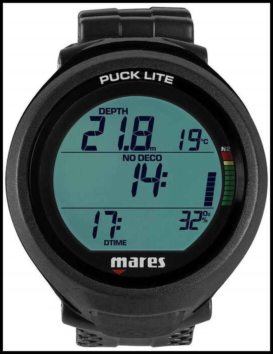 Dive computer puck lite color