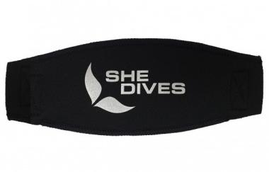 Mask strap TRILASTIC she dives